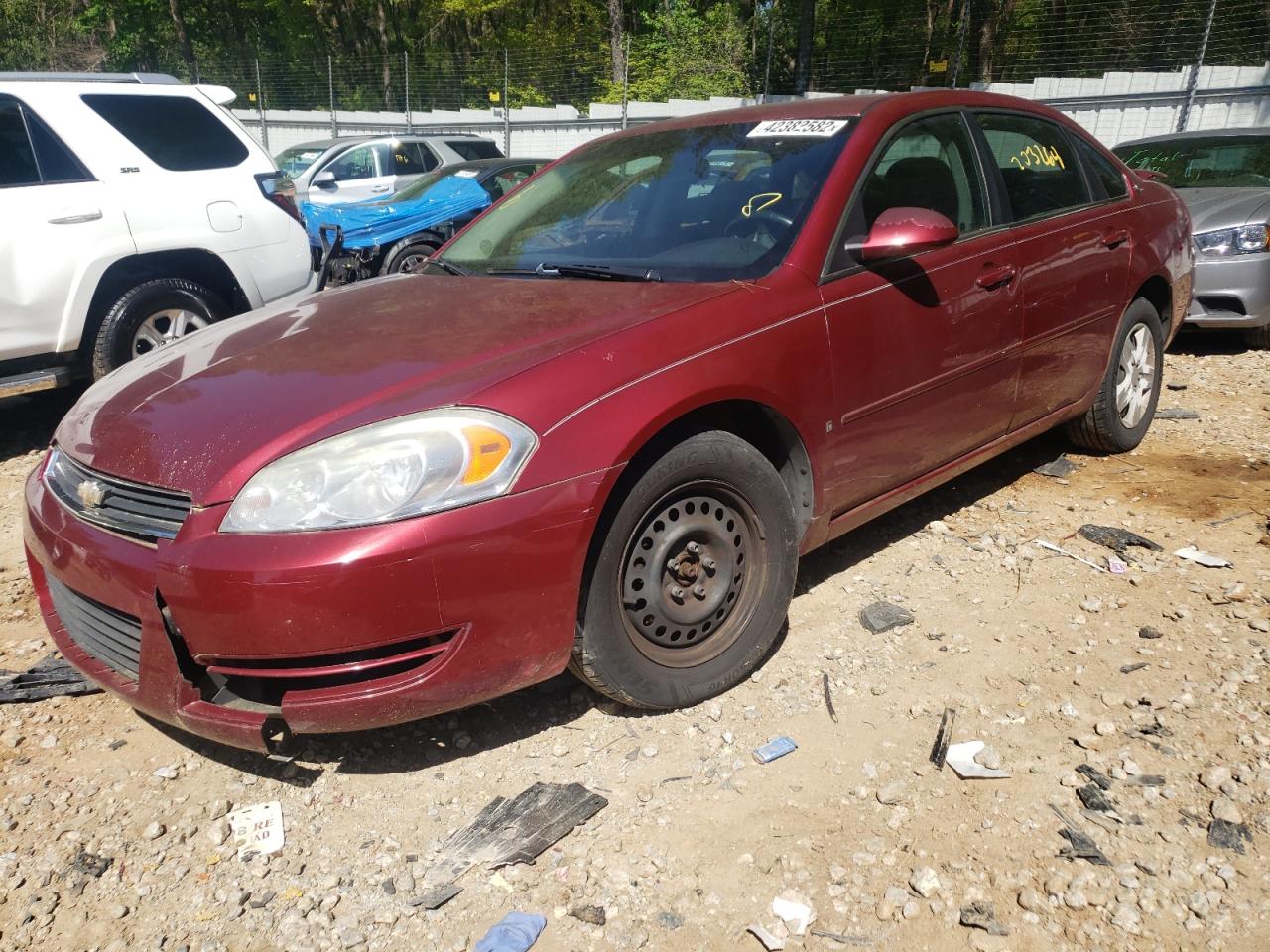 Photo 2 from auction – 2008 CHEVROLET IMPALA LT with VIN 2G1WT58K881297905