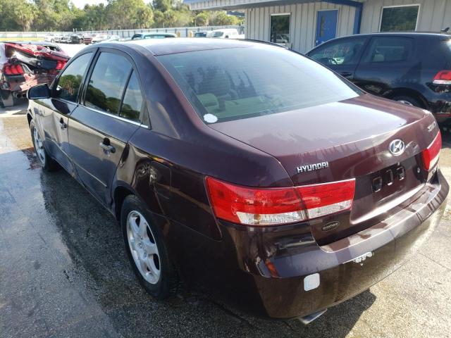 Photo 3 from auction – 2006 HYUNDAI SONATA GLS with VIN 5NPEU46FX6H098723