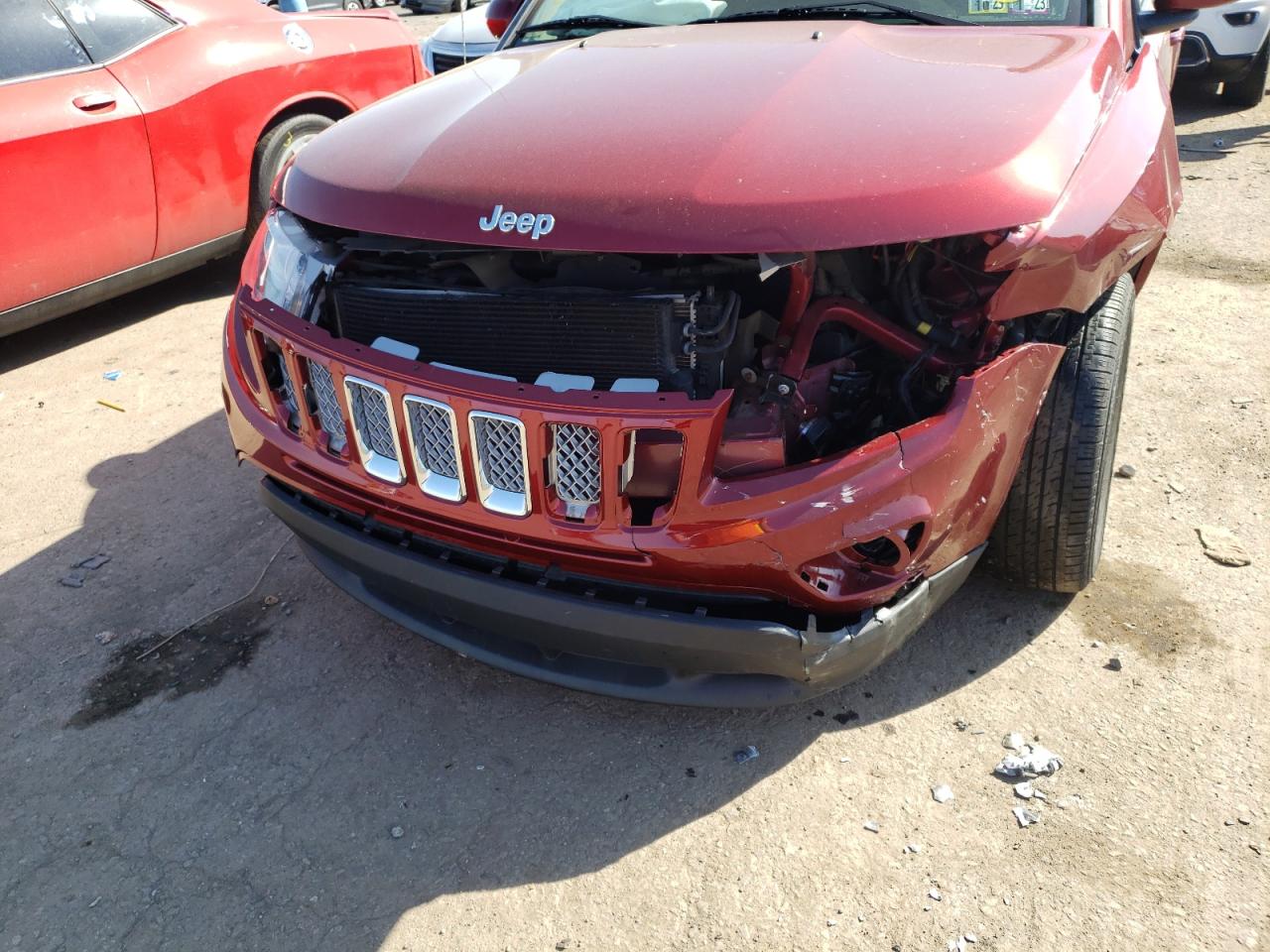 Photo 9 from auction – 2015 JEEP COMPASS LA with VIN 1C4NJCEB5FD236112
