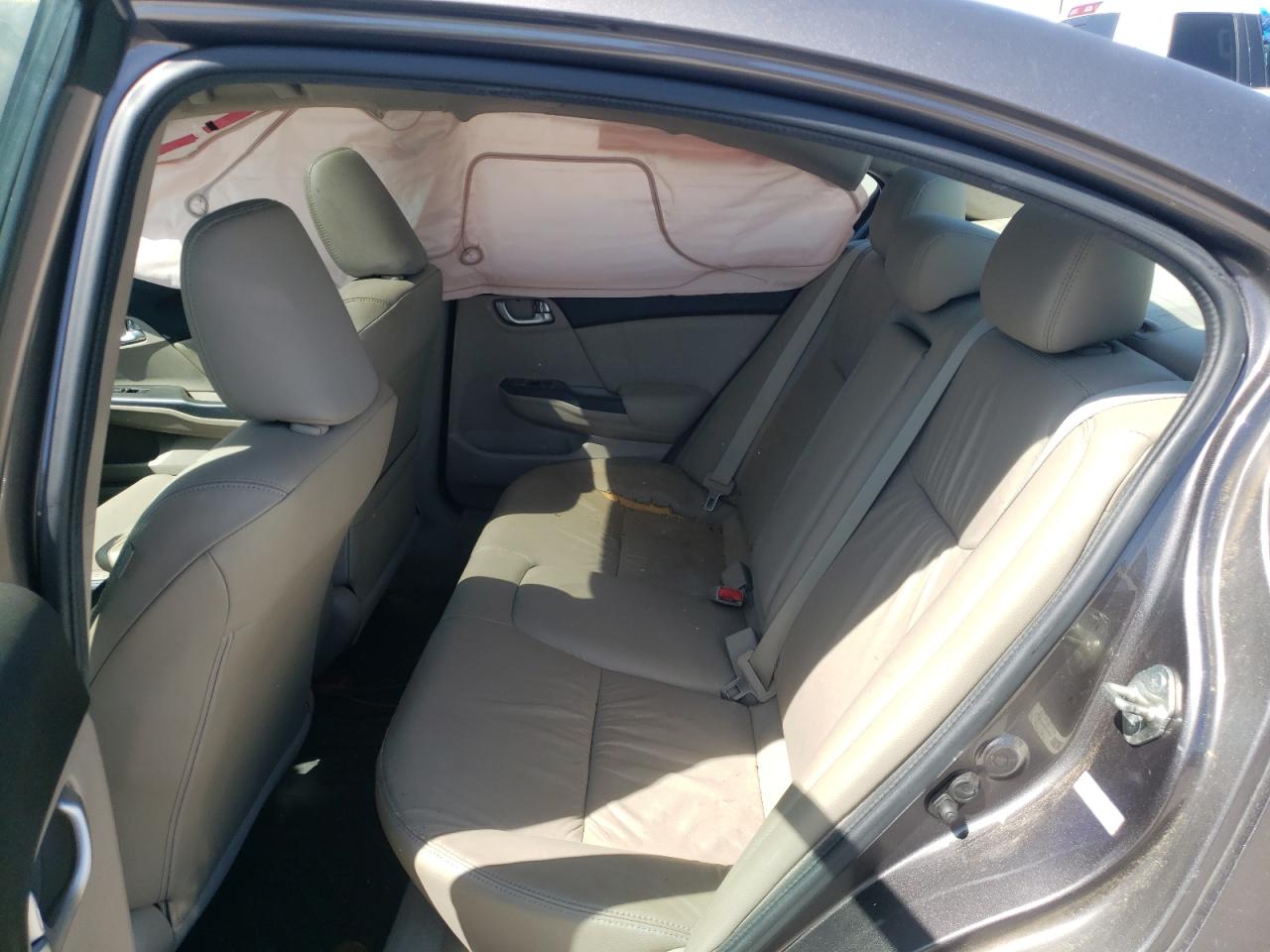 Photo 6 from auction – 2012 HONDA CIVIC EXL with VIN 19XFB2F93CE071372