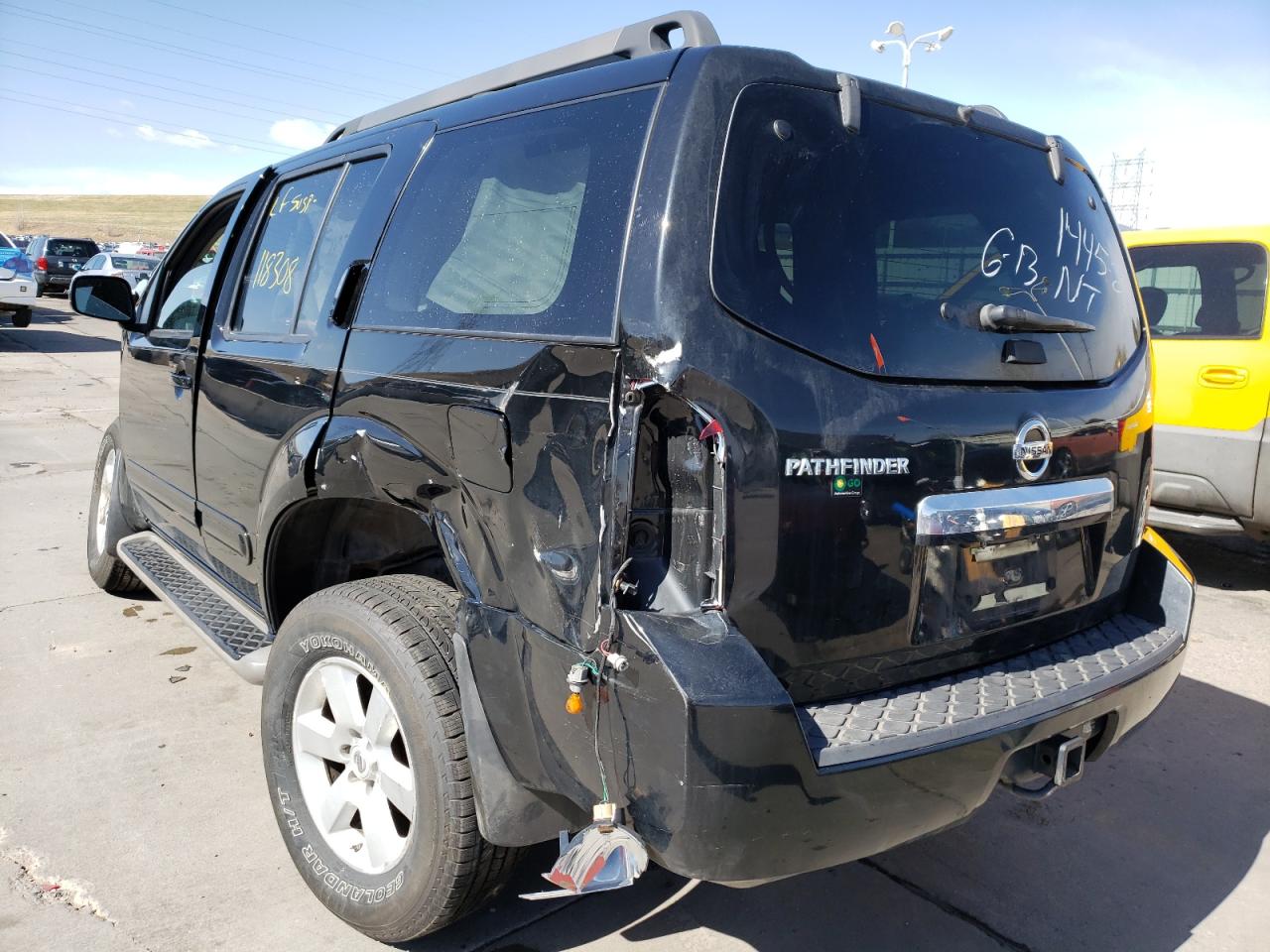 Photo 3 from auction – 2012 NISSAN PATHFINDER with VIN 5N1AR1NB7CC602905