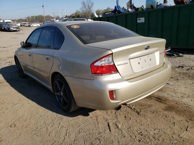 Photo 3 from auction – 2008 SUBARU LEGACY 2.5 with VIN 4S3BL616587205046