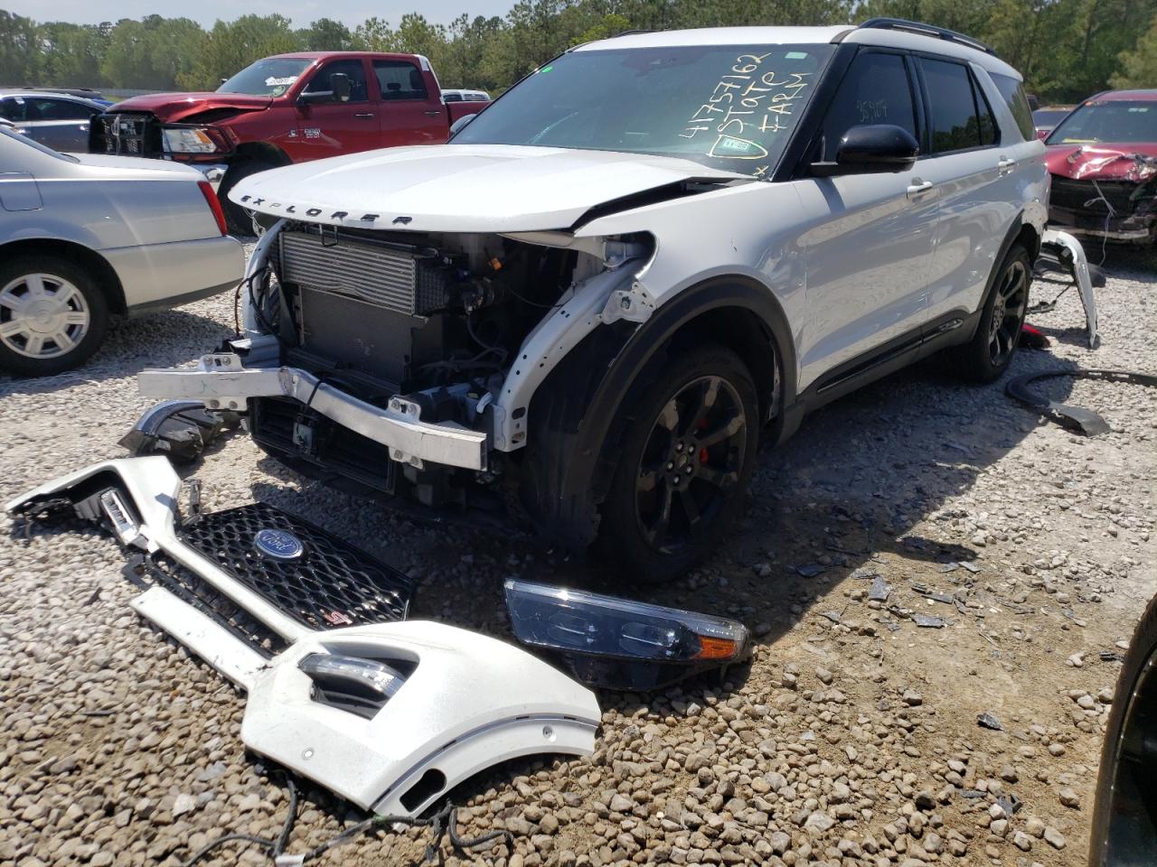 Photo 2 from auction – 2020 FORD EXPLORER S with VIN 1FM5K8GC6LGD15519