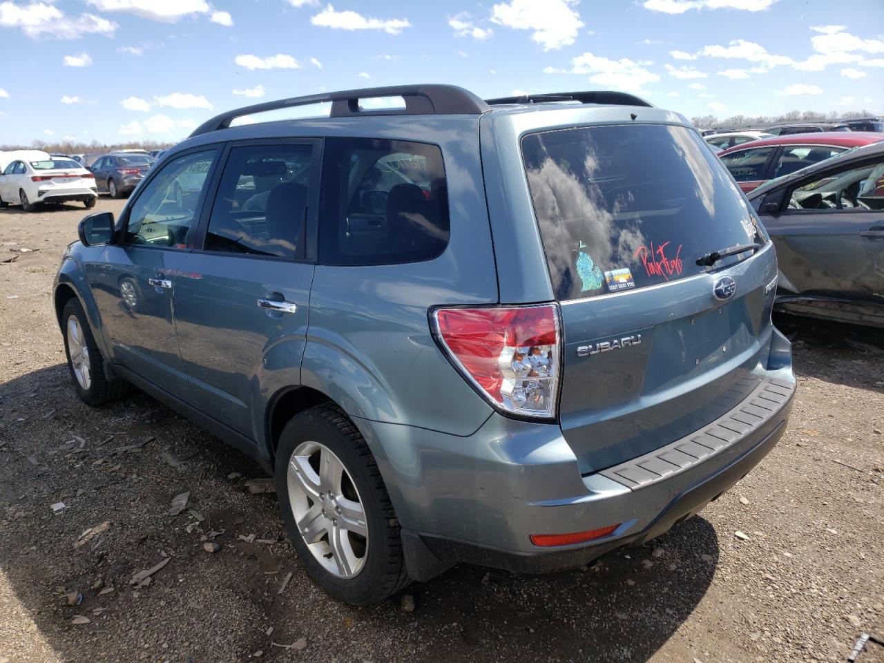 Photo 3 from auction – 2009 SUBARU FORESTER 2 with VIN JF2SH63669H730726