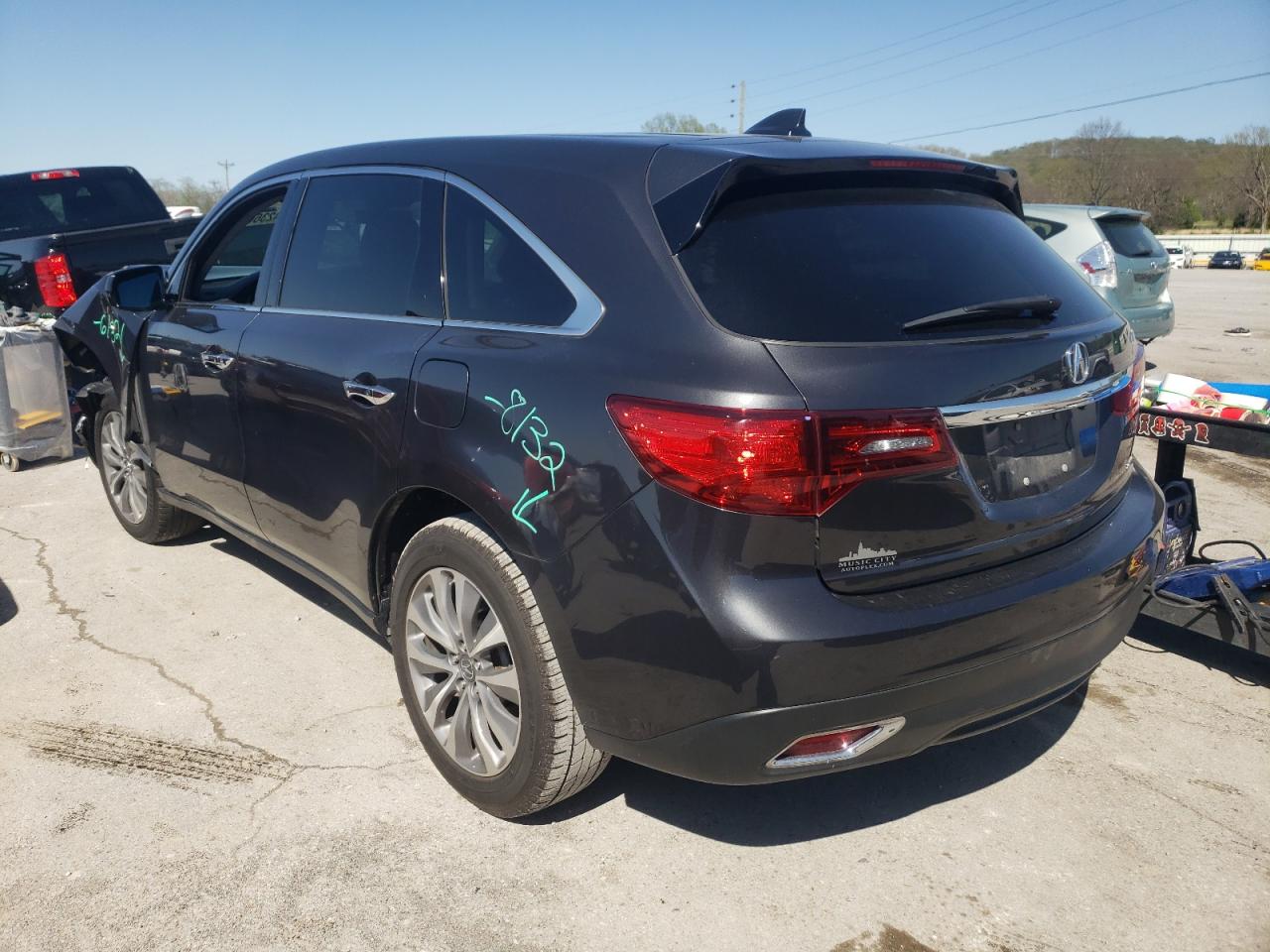 Photo 3 from auction – 2016 ACURA MDX TECHNO with VIN 5FRYD4H49GB008646
