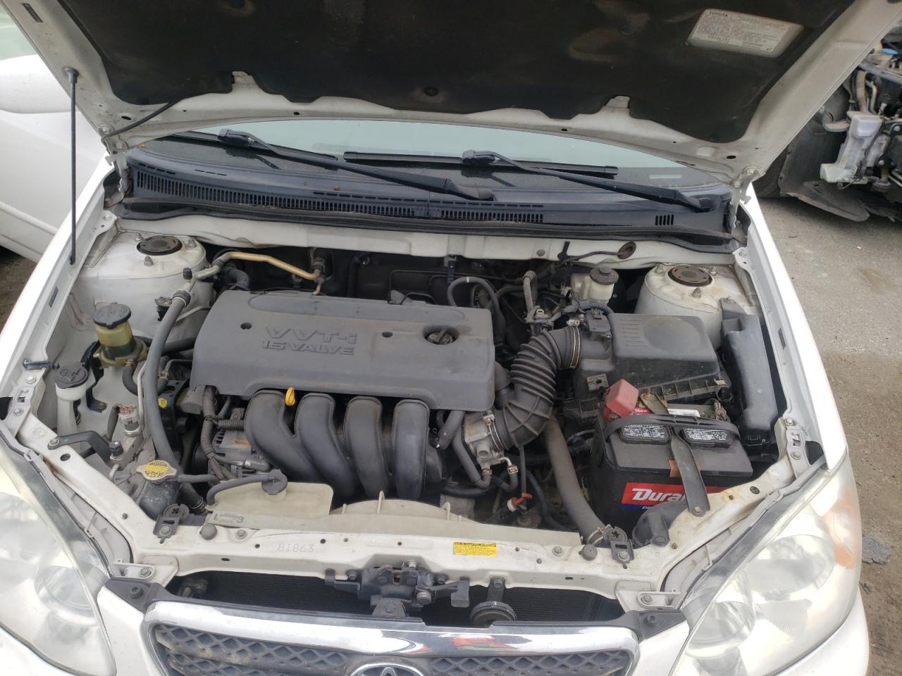 Photo 7 from auction – 2006 TOYOTA COROLLA CE with VIN 2T1BR32E96C674915