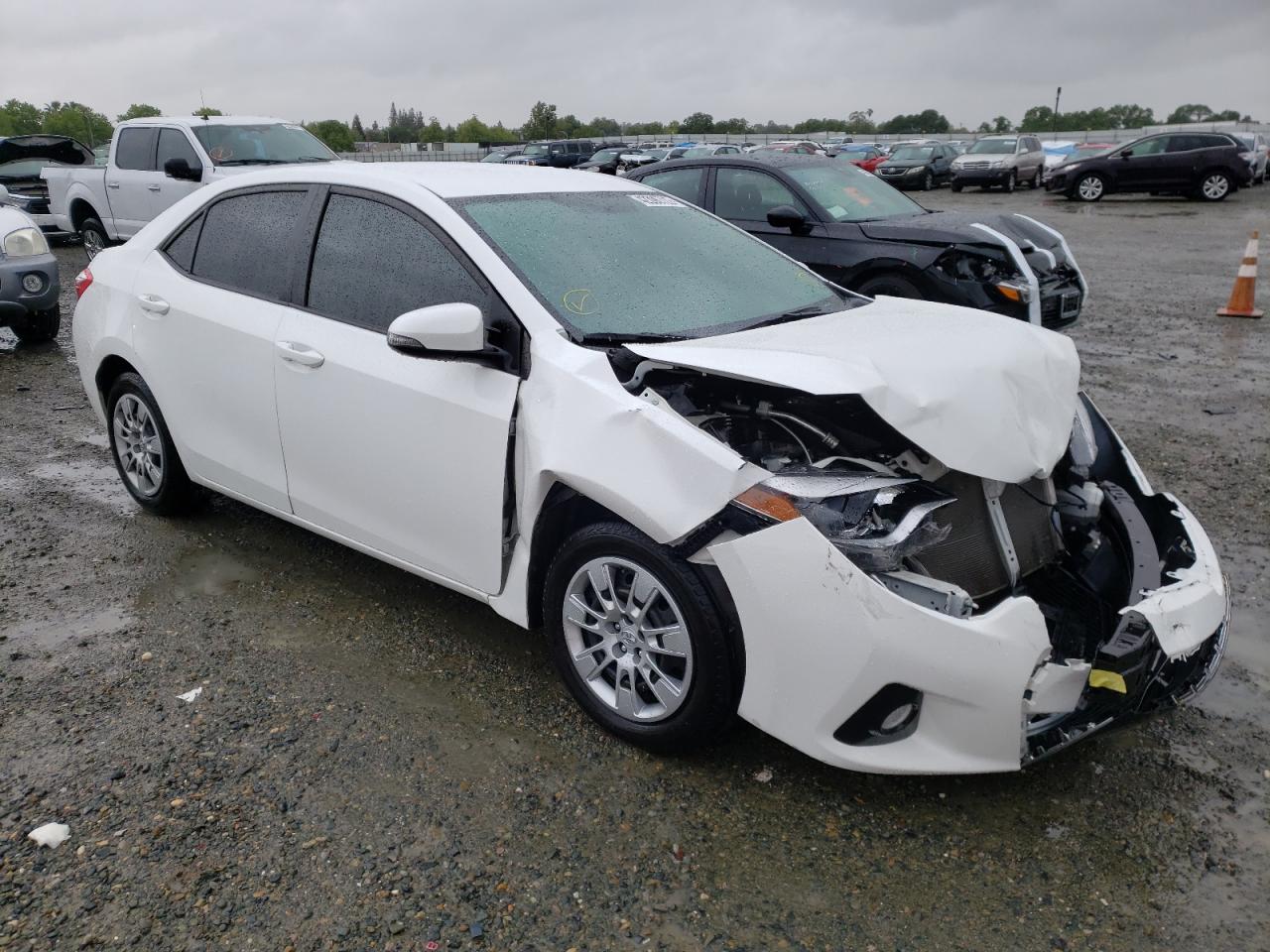 TOYOTA COROLLA L 2016 with VIN 2T1BURHE9GC607337 - Photo from auction