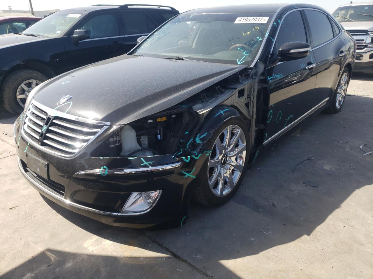 Photo 2 from auction – 2011 HYUNDAI EQUUS SIGN with VIN KMHGH4JF3BU038864