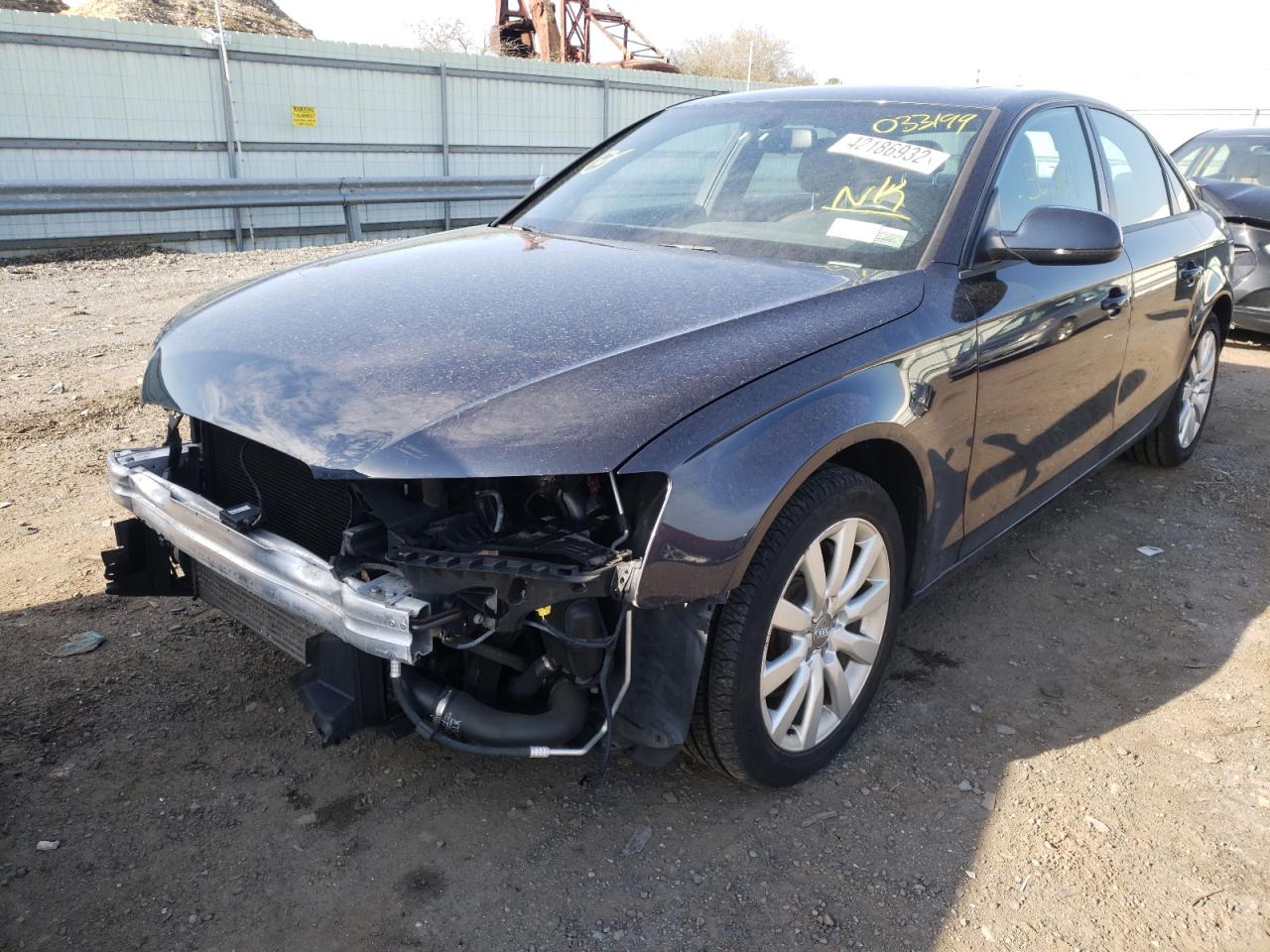 Photo 2 from auction – 2014 AUDI A4 PREMIUM with VIN WAUBFAFL6EN033199