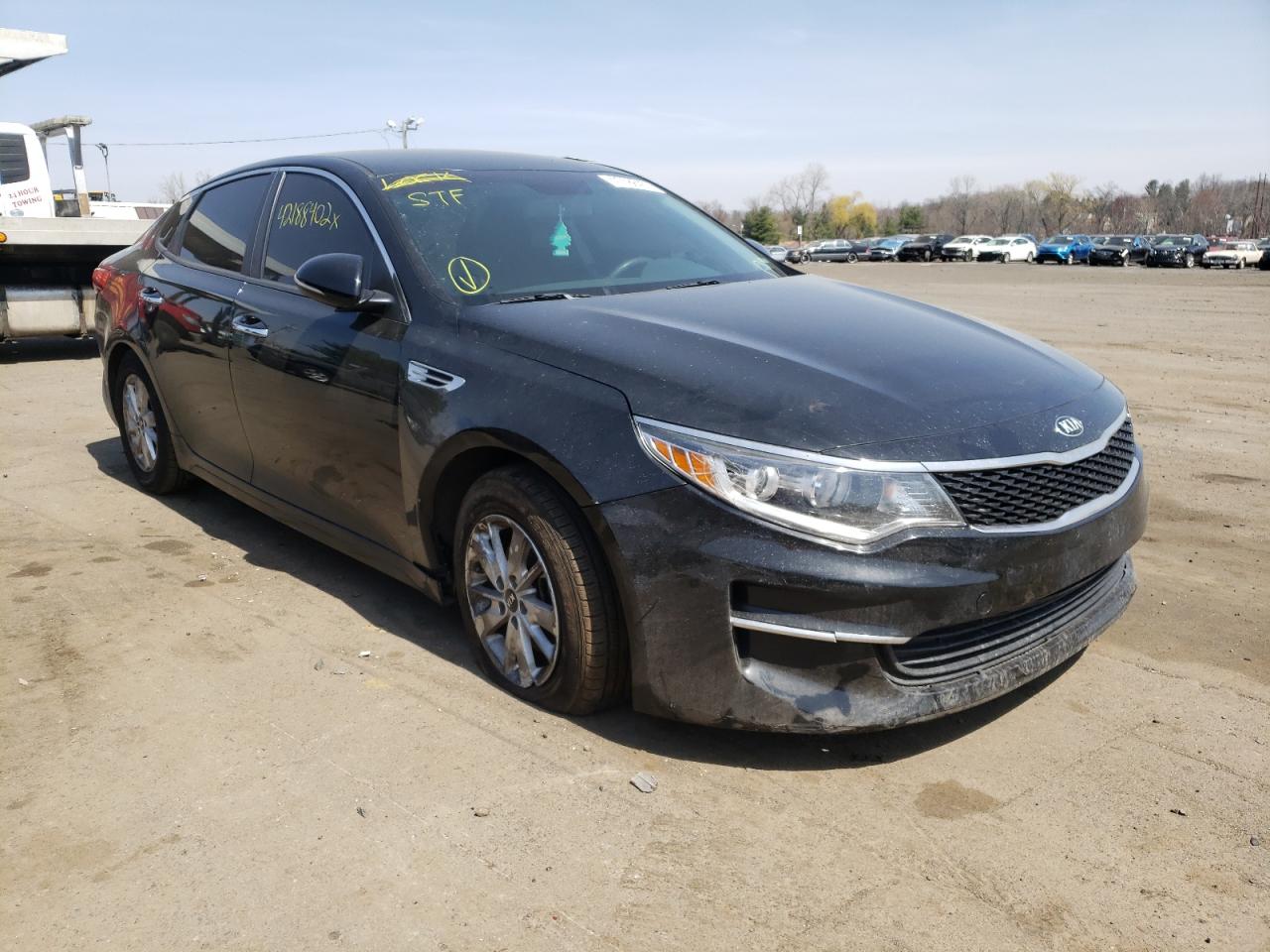 KIA OPTIMA LX 2017 with VIN KNAGT4L33H5154183 - Photo from auction