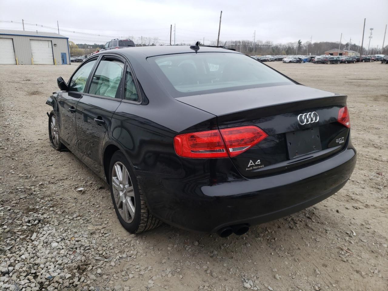 Photo 3 from auction – 2011 AUDI A4 PREMIUM with VIN WAUBFAFL8BA058835