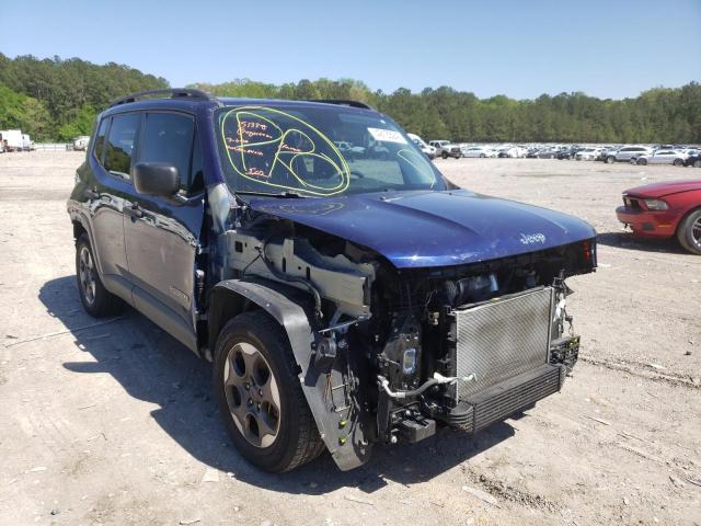 Photo 1 from auction – 2016 JEEP RENEGADE S with VIN ZACCJAAW2GPD98299