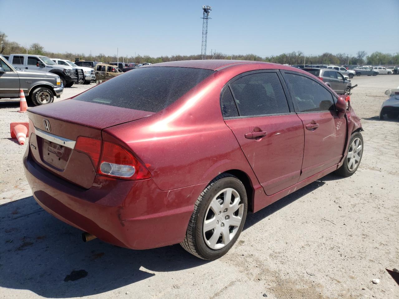 Photo 4 from auction – 2011 HONDA CIVIC LX with VIN 2HGFA1F52BH538814