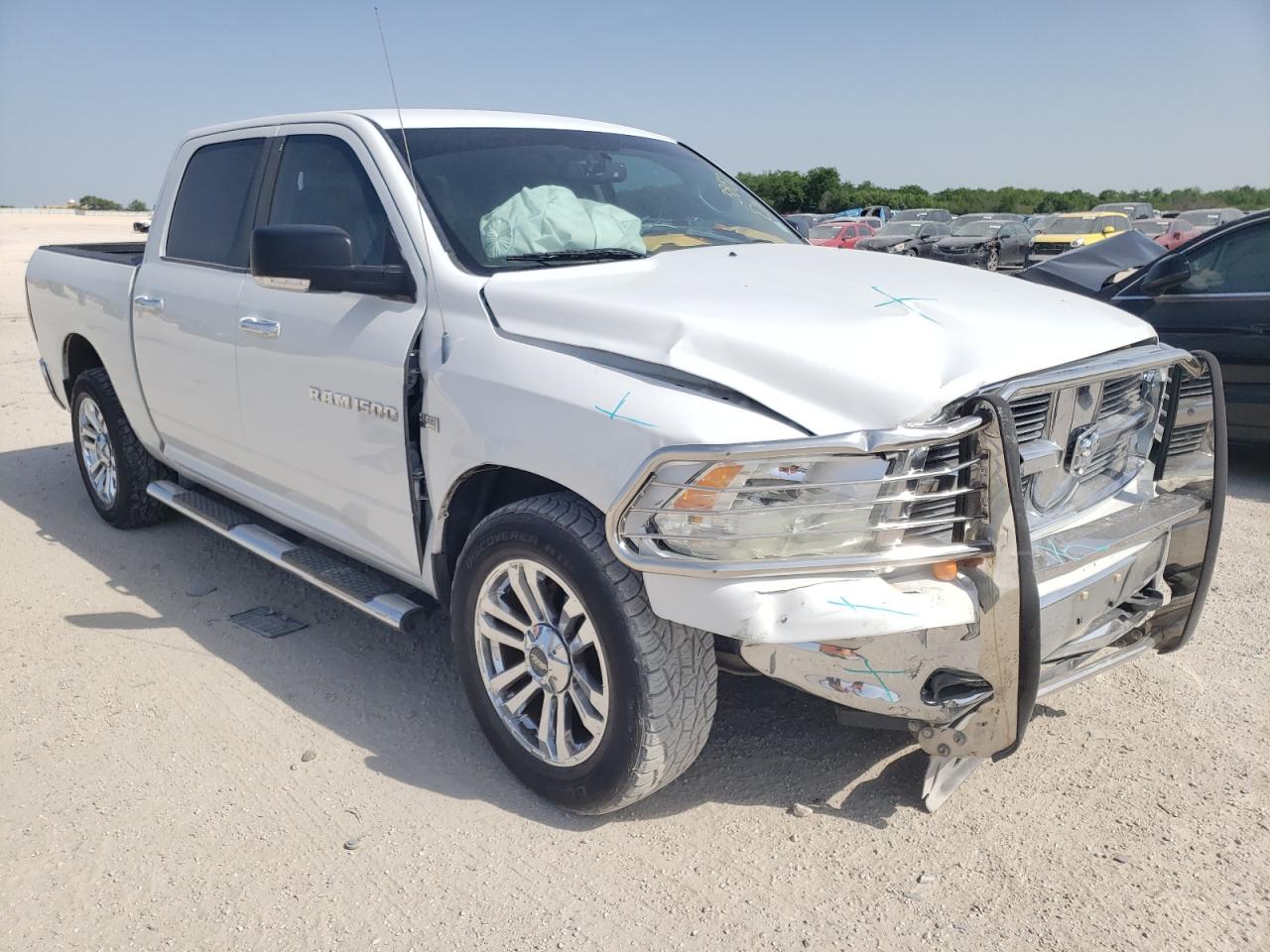 DODGE RAM 1500 S 2012 with VIN 1C6RD7LT0CS265222 - Photo from auction