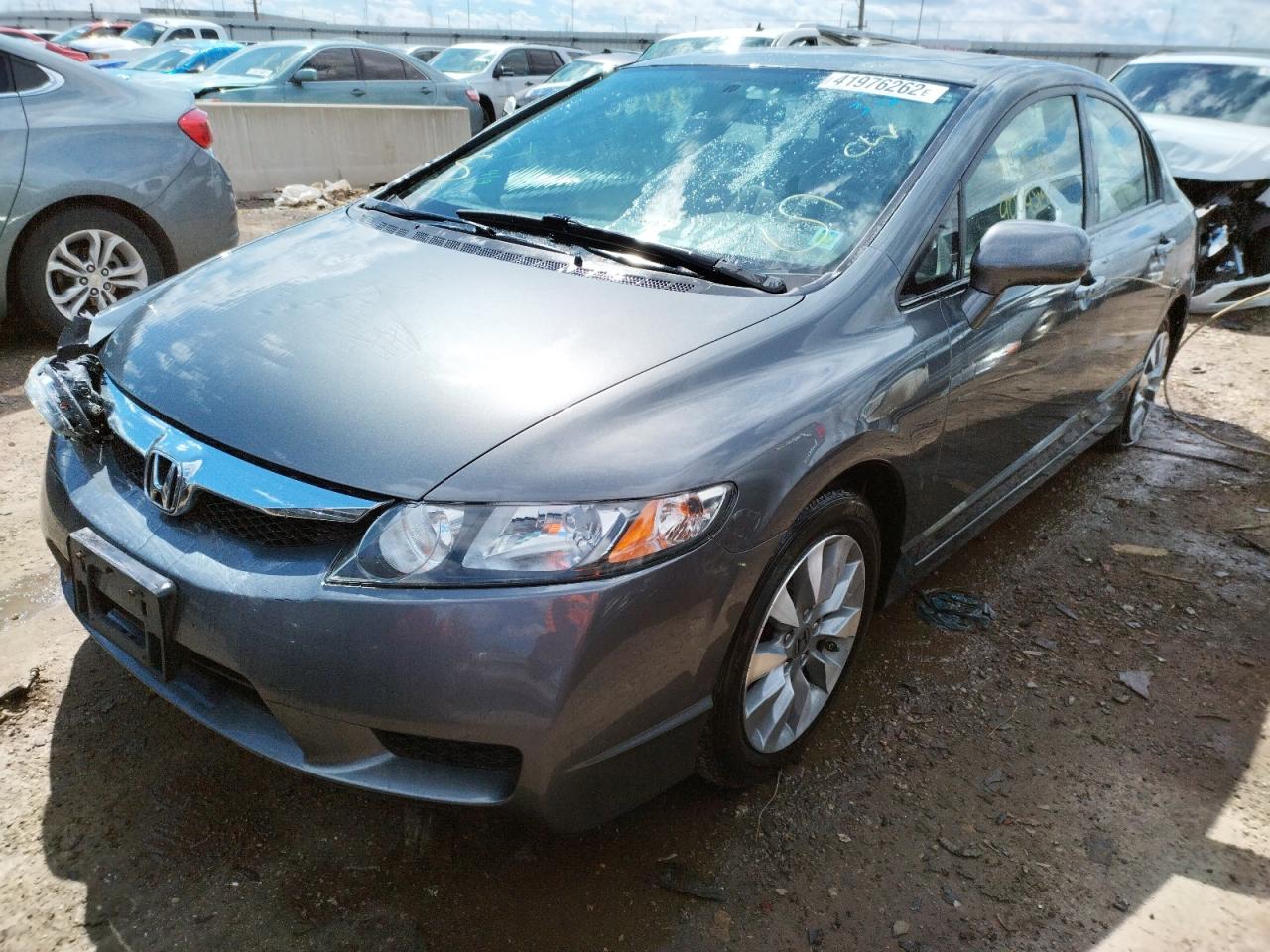 Photo 2 from auction – 2009 HONDA CIVIC EX with VIN 19XFA16839E047716
