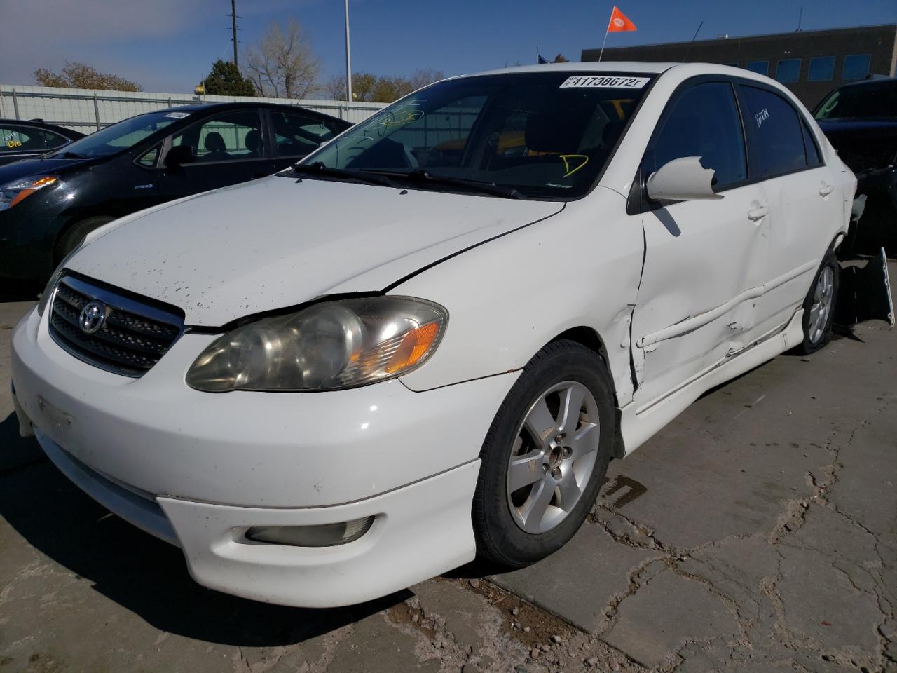 Photo 2 from auction – 2007 TOYOTA COROLLA CE with VIN 1NXBR32E07Z821042