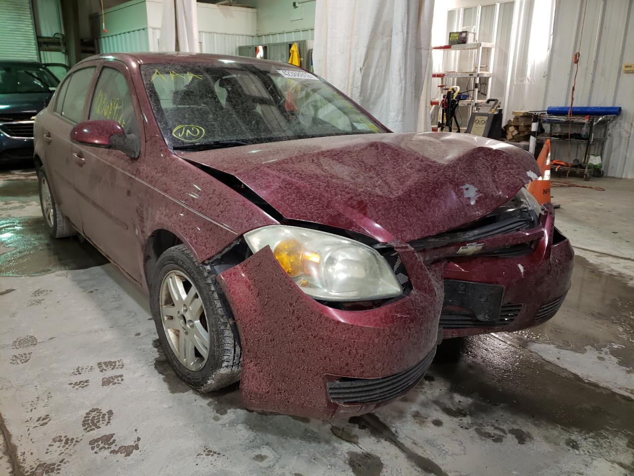 CHEVROLET COBALT LT 2007 with VIN 1G1AL55F877378695 - Photo from auction