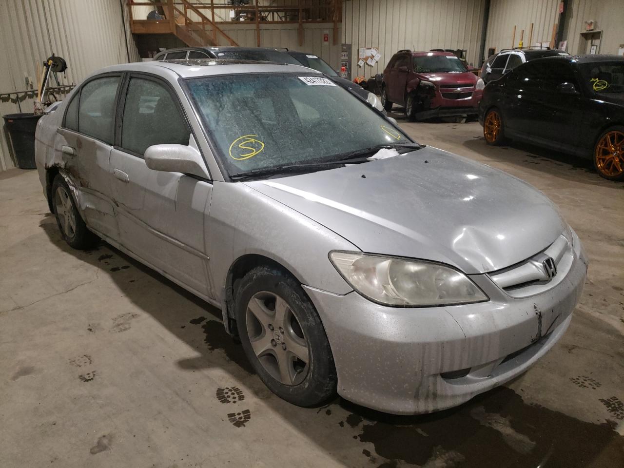 Photo 1 from auction – 2004 HONDA CIVIC SI with VIN 2HGES16824H905071
