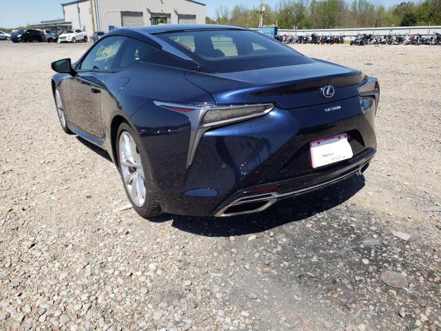 Photo 3 from auction – 2018 LEXUS LC 500 with VIN JTHHP5AY9JA001058