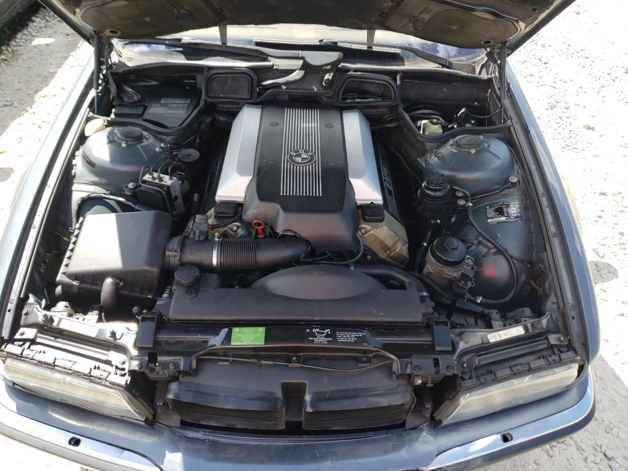 Photo 7 from auction – 2001 BMW 740 IL with VIN WBAGH83441DP19490