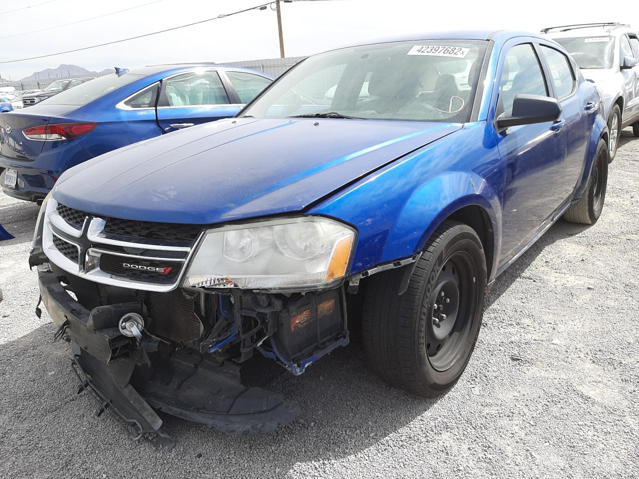 Photo 2 from auction – 2013 DODGE AVENGER SE with VIN 1C3CDZAB2DN566258