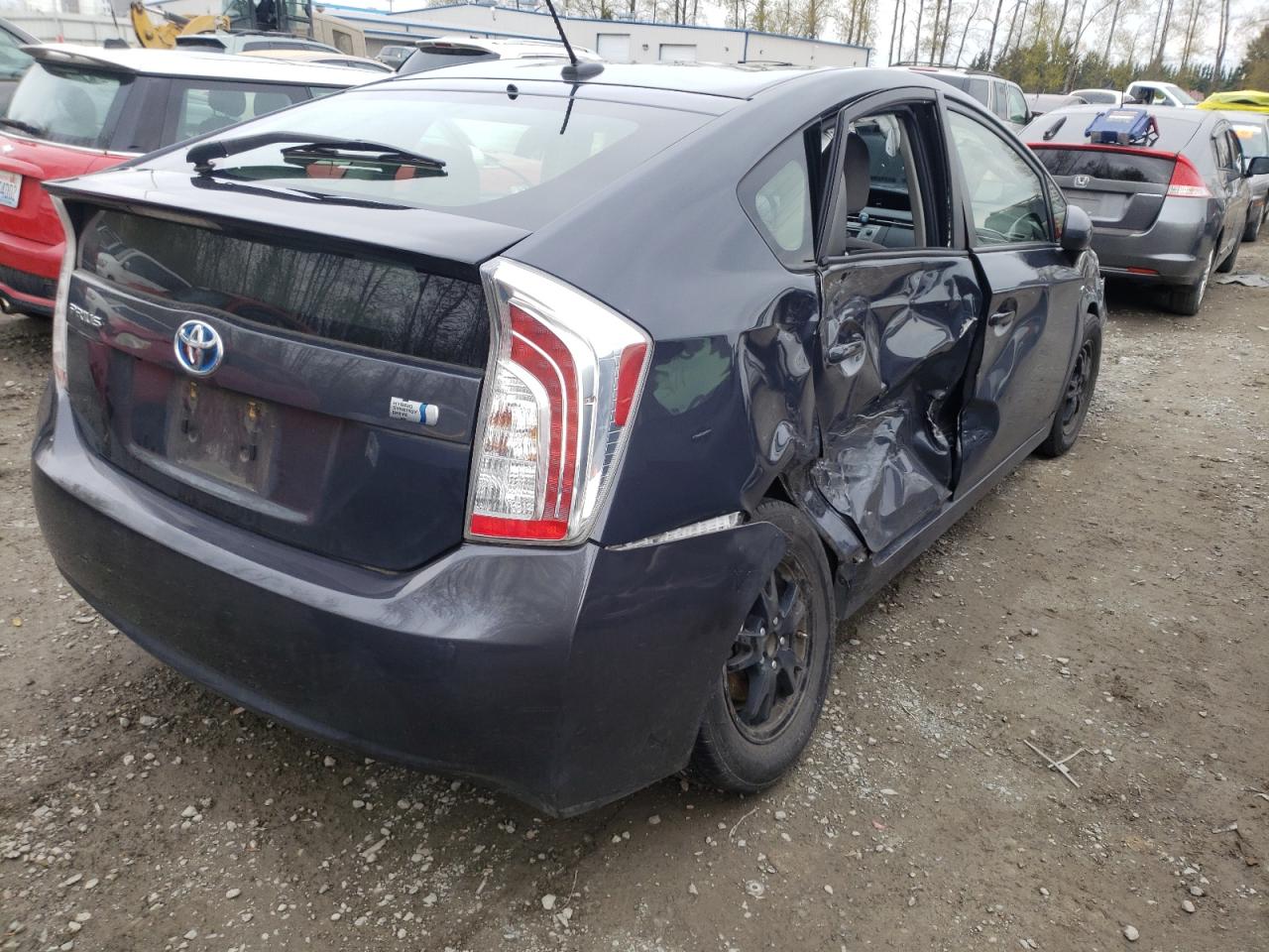Photo 4 from auction – 2015 TOYOTA PRIUS with VIN JTDKN3DUXF0431074