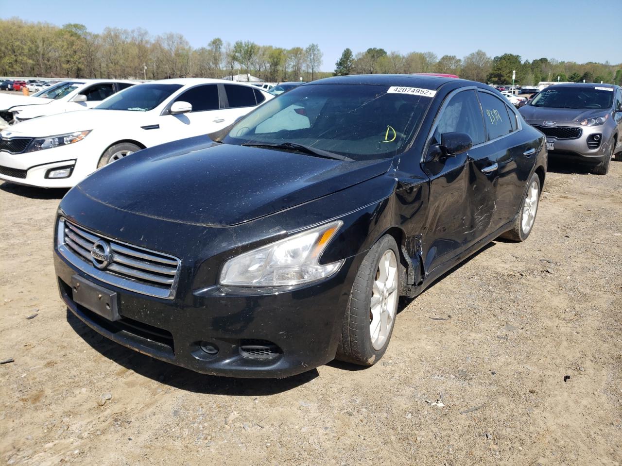 Фото 2 с аукциона – 2014 NISSAN MAXIMA S с VIN 1N4AA5AP6EC447664