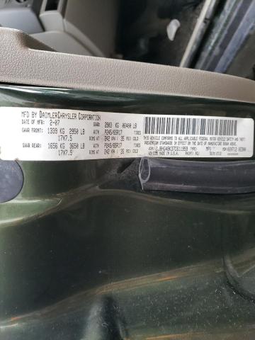 Photo 10 from auction – 2007 JEEP COMMANDER with VIN 1J8HG48K37C611959