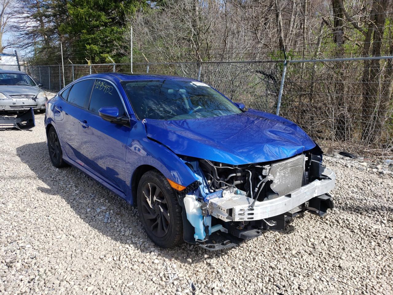 HONDA CIVIC EX 2017 with VIN 19XFC2F77HE027281 - Photo from auction