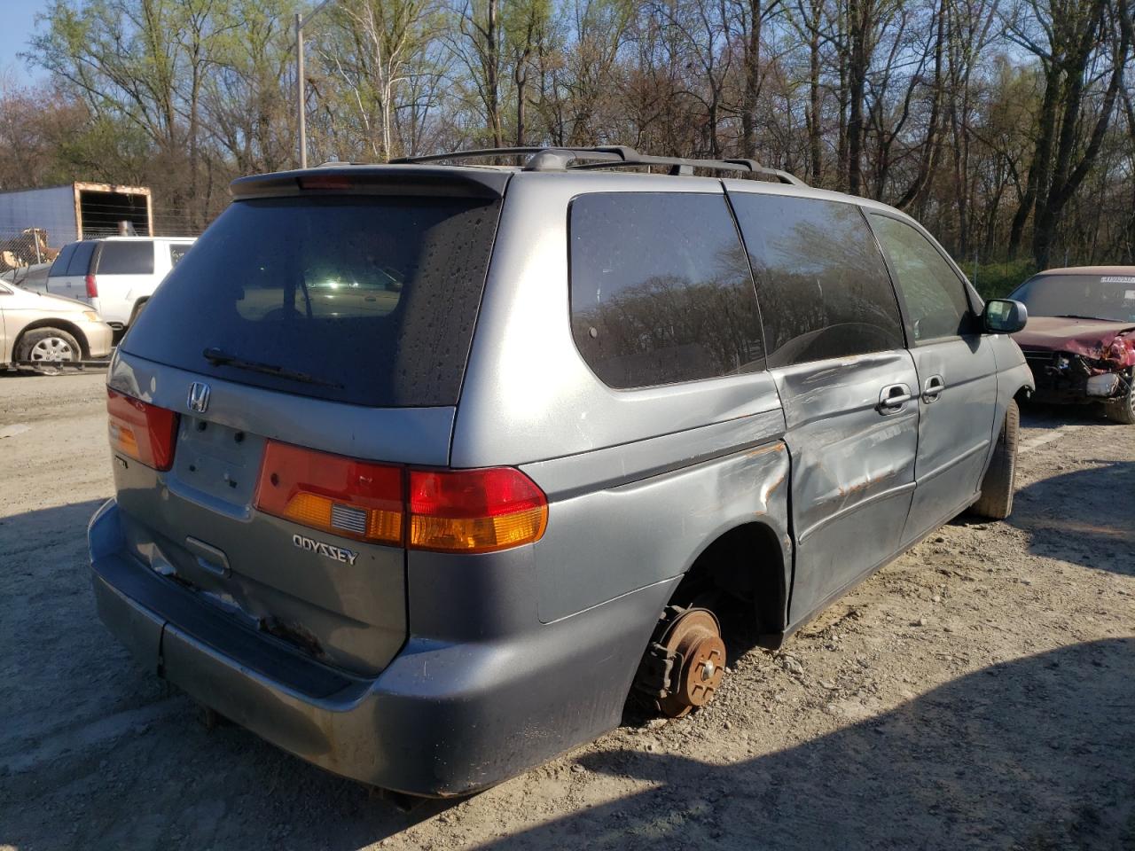 Photo 4 from auction – 2002 HONDA ODYSSEY EX with VIN 5FNRL18012B040407