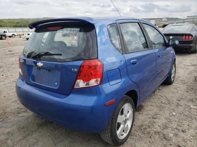 Photo 4 from auction – 2008 CHEVROLET AVEO with VIN KL1TD66658B058015