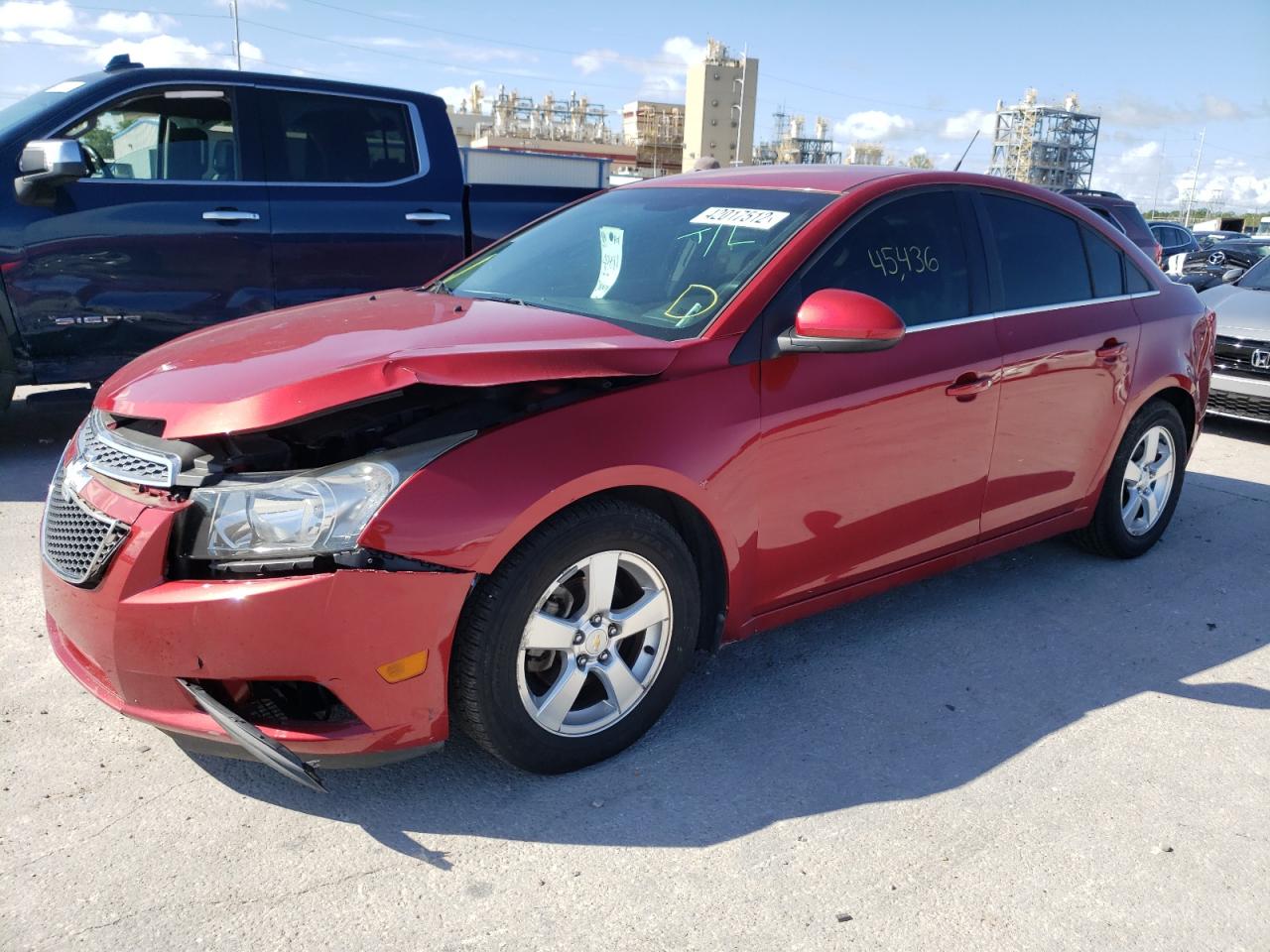 Photo 2 from auction – 2011 CHEVROLET CRUZE LT with VIN 1G1PF5S97B7101092