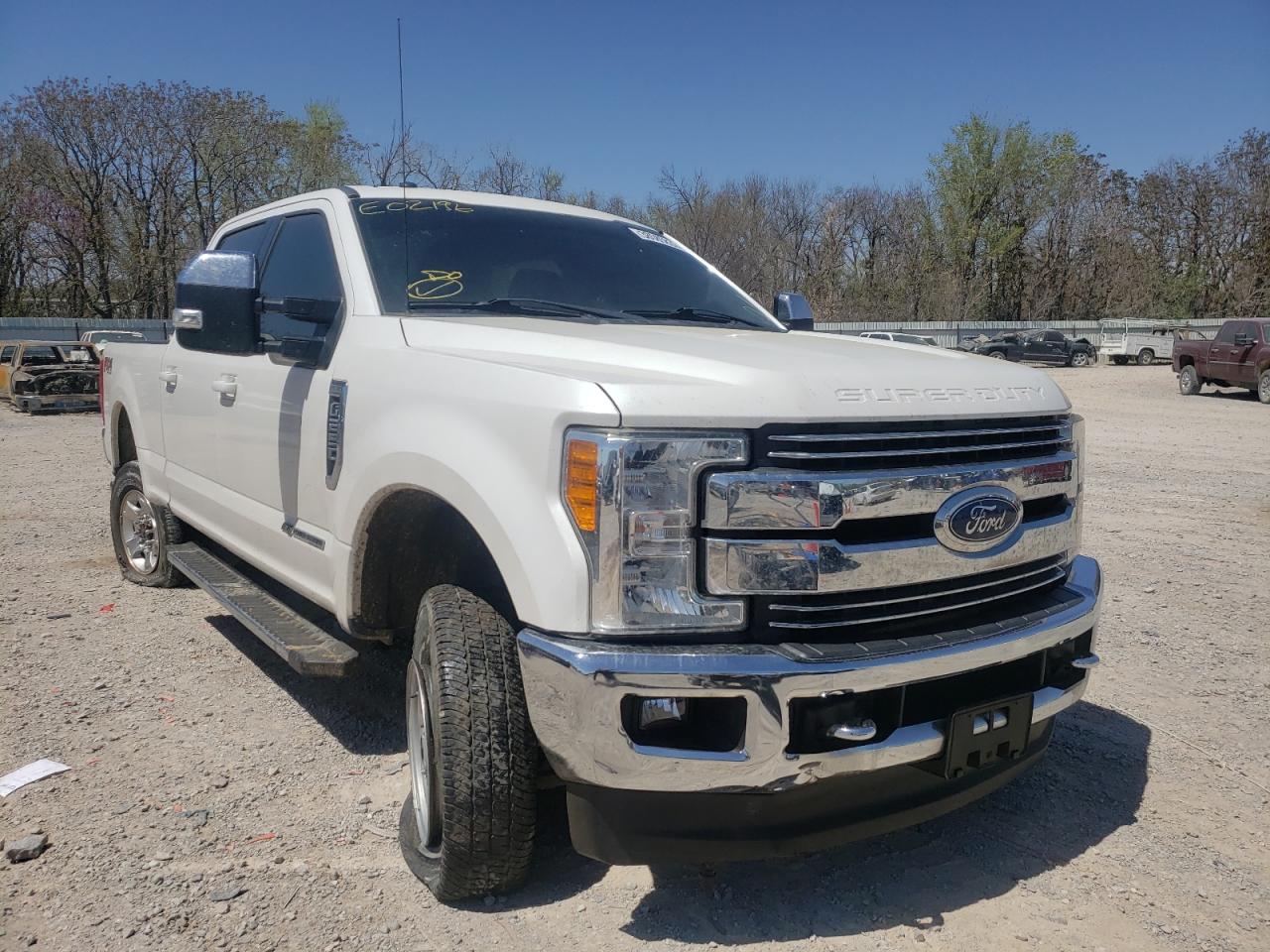 FORD F250 SUPER 2017 with VIN 1FT7W2BT4HEE02196 - Photo from auction
