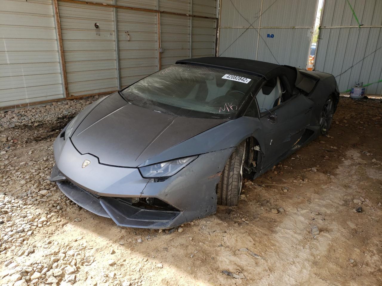 Photo 2 from auction – 2016 LAMBORGHINI HURACAN with VIN ZHWUR1ZF9GLA04846