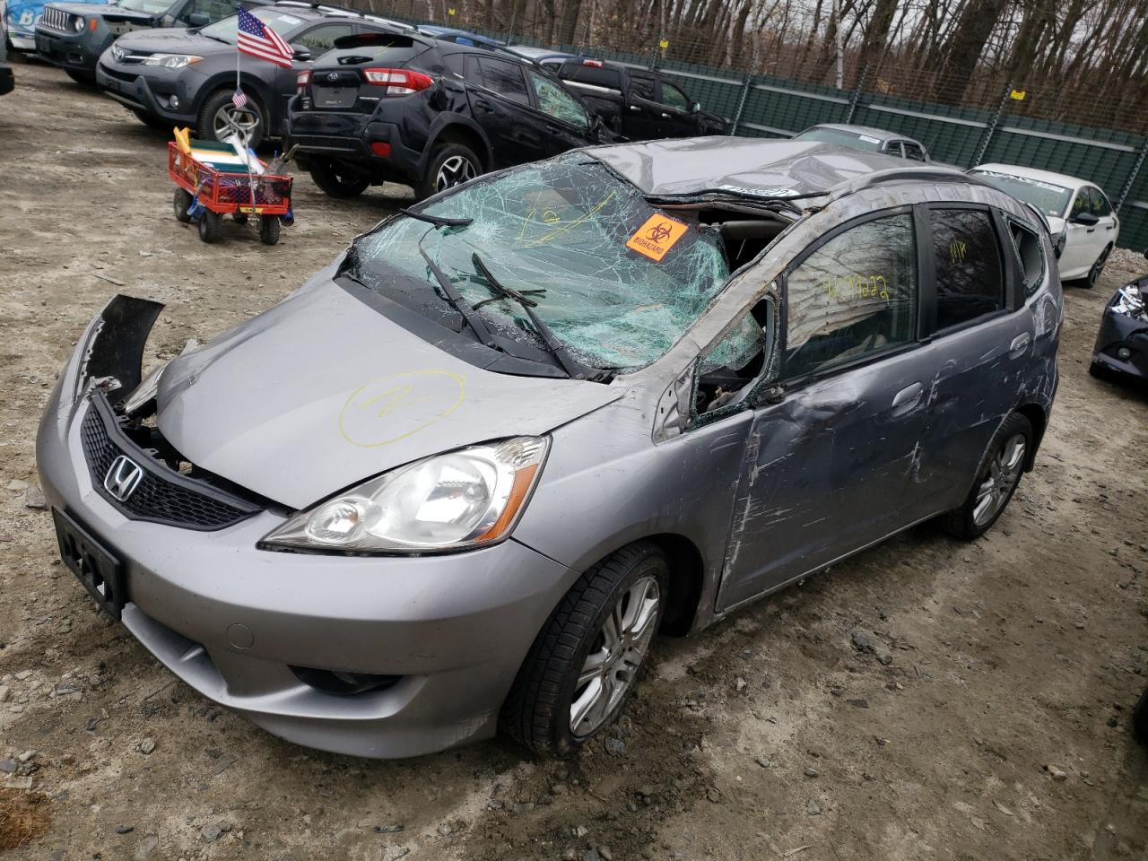 Photo 9 from auction – 2009 HONDA FIT SPORT with VIN JHMGE87479S040468