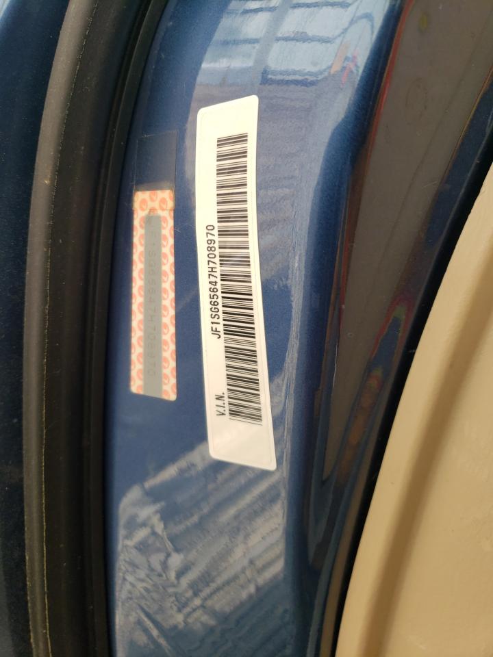 Photo 10 from auction – 2007 SUBARU FORESTER 2 with VIN JF1SG65647H708970