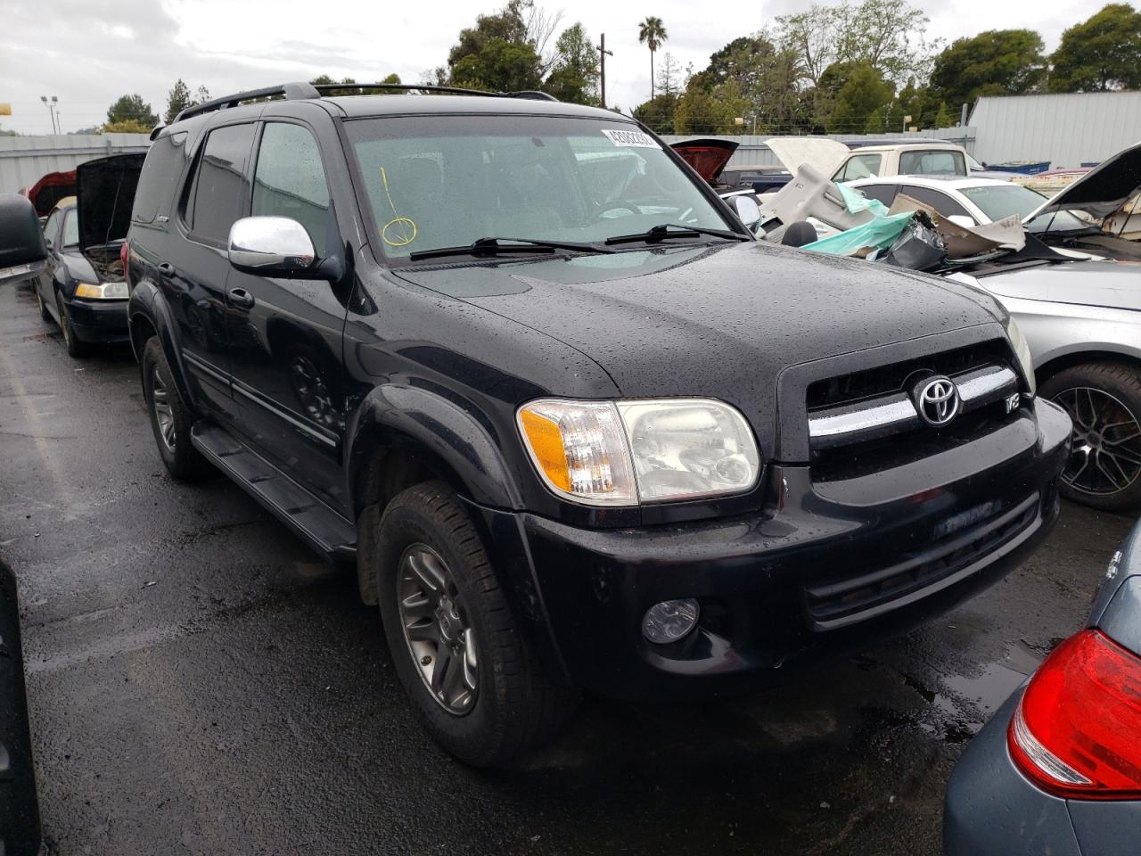 TOYOTA SEQUOIA 2007 with VIN 5TDBT48A67S292295 - Photo from auction