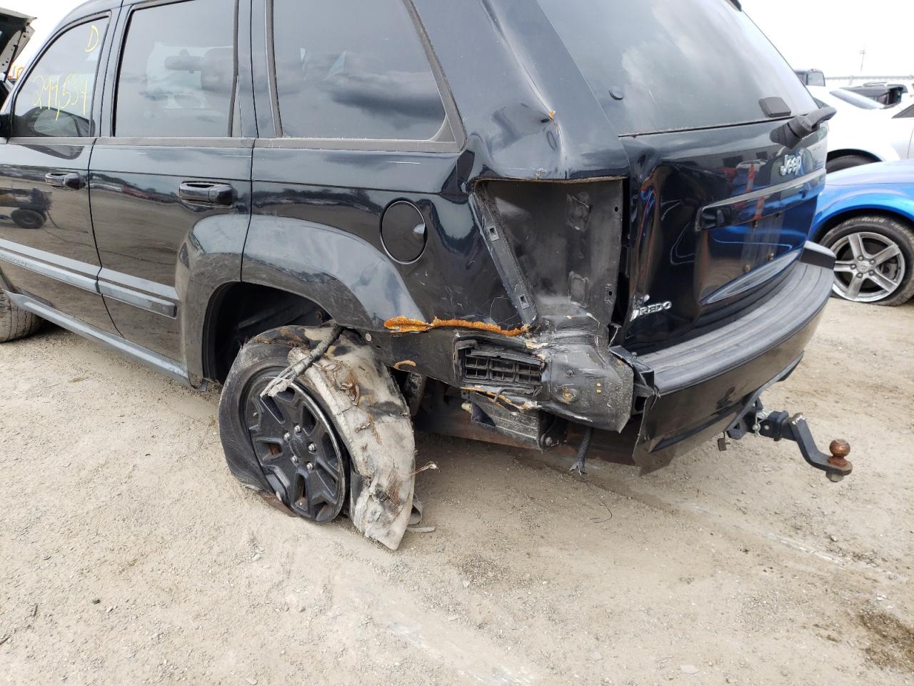 Photo 9 from auction – 2007 JEEP GRAND CHER with VIN 1J8GS48K17C504144