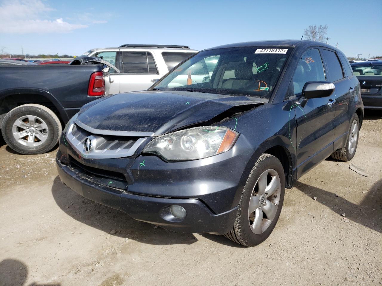 Photo 2 from auction – 2007 ACURA RDX TECHNO with VIN 5J8TB18507A010014