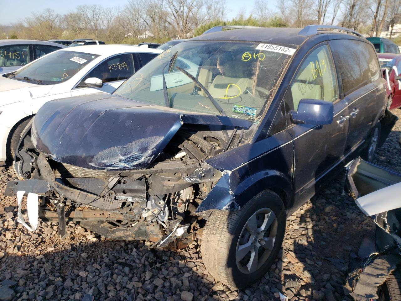 Photo 2 from auction – 2007 NISSAN QUEST S with VIN 5N1BV28UX7N101343