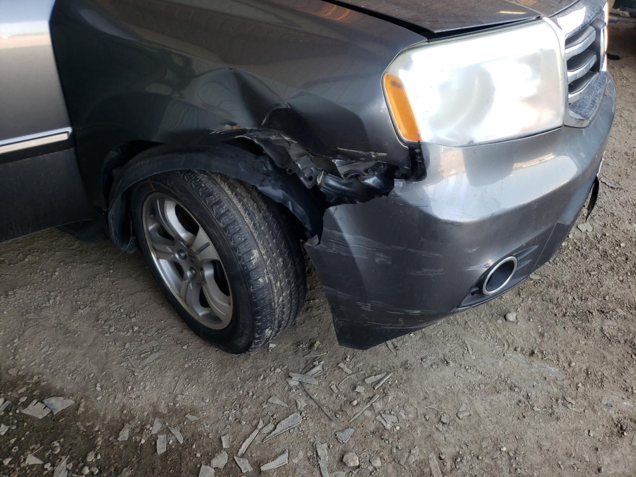 Photo 9 from auction – 2012 HONDA PILOT EXL with VIN 5FNYF4H63CB012277