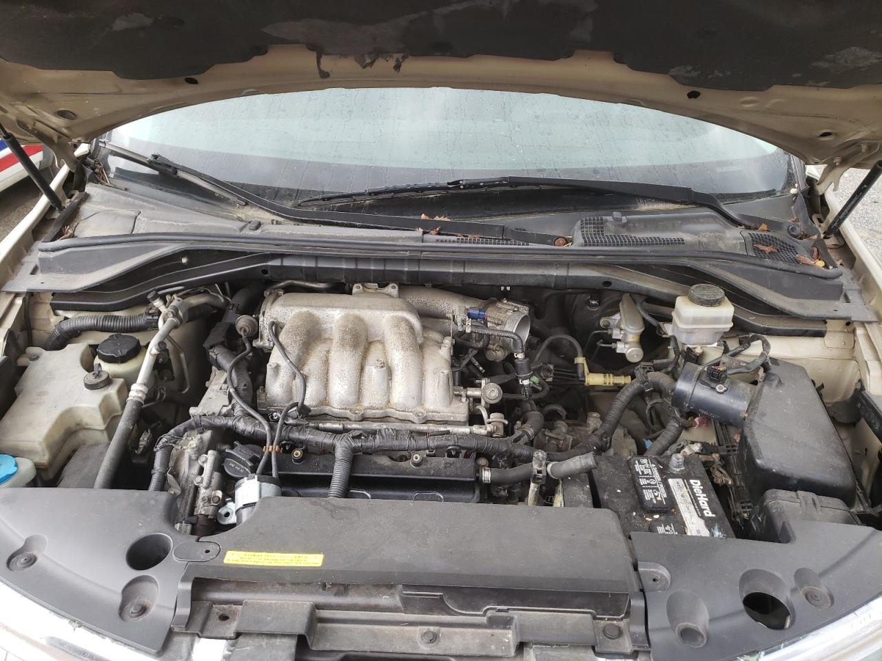 Photo 7 from auction – 2007 NISSAN MURANO SL with VIN JN8AZ08W07W618238