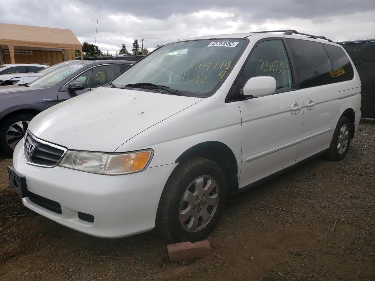 Photo 2 from auction – 2002 HONDA ODYSSEY EX with VIN 2HKRL186X2H570638