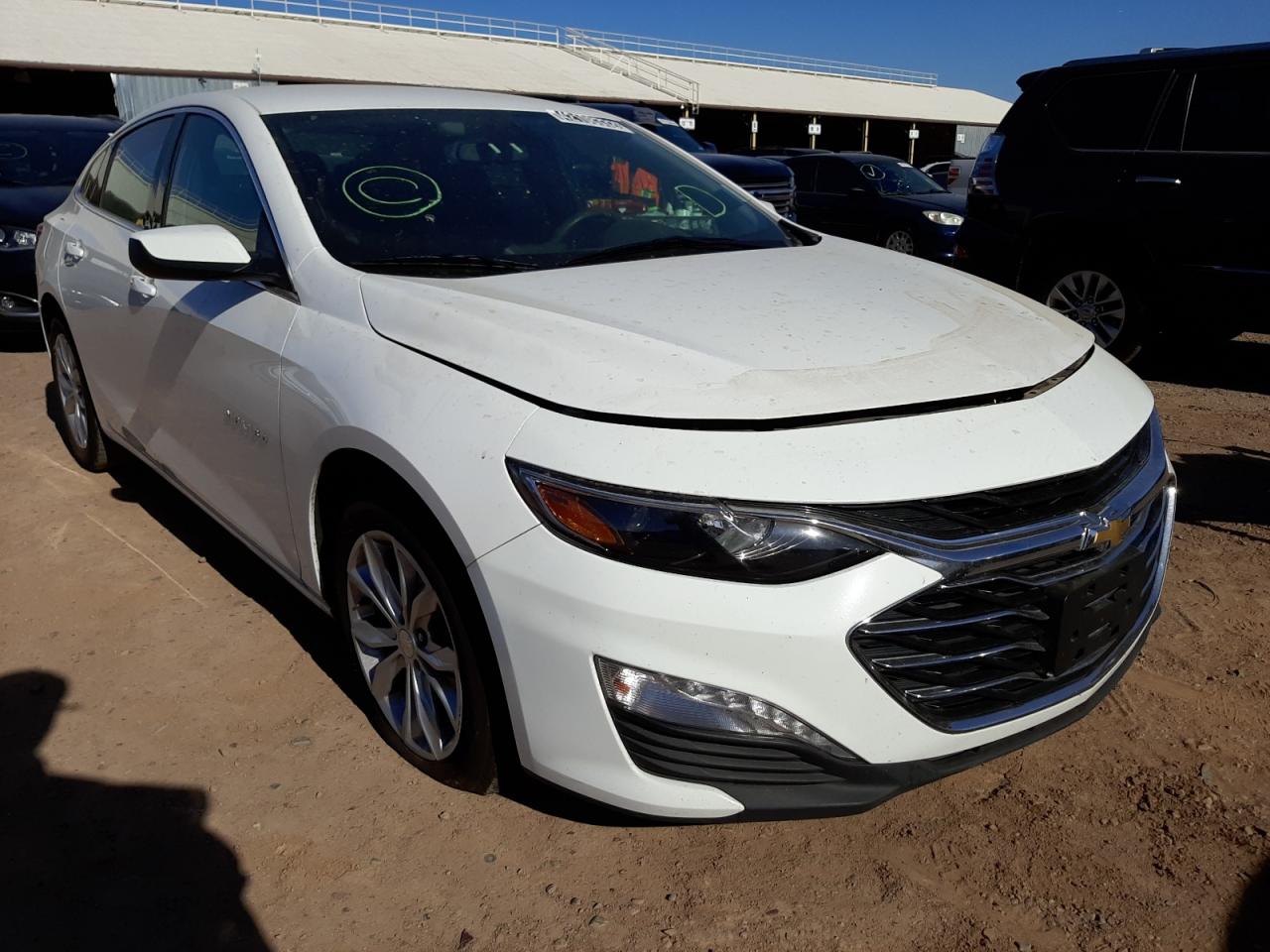 CHEVROLET MALIBU LT 2019 with VIN 1G1ZD5ST2KF186598 - Photo from auction