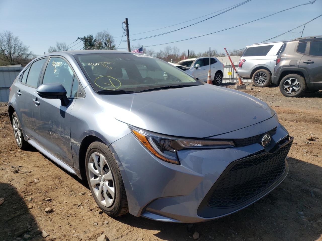 Photo 1 from auction – 2021 TOYOTA COROLLA LE with VIN 5YFEPMAE6MP243939