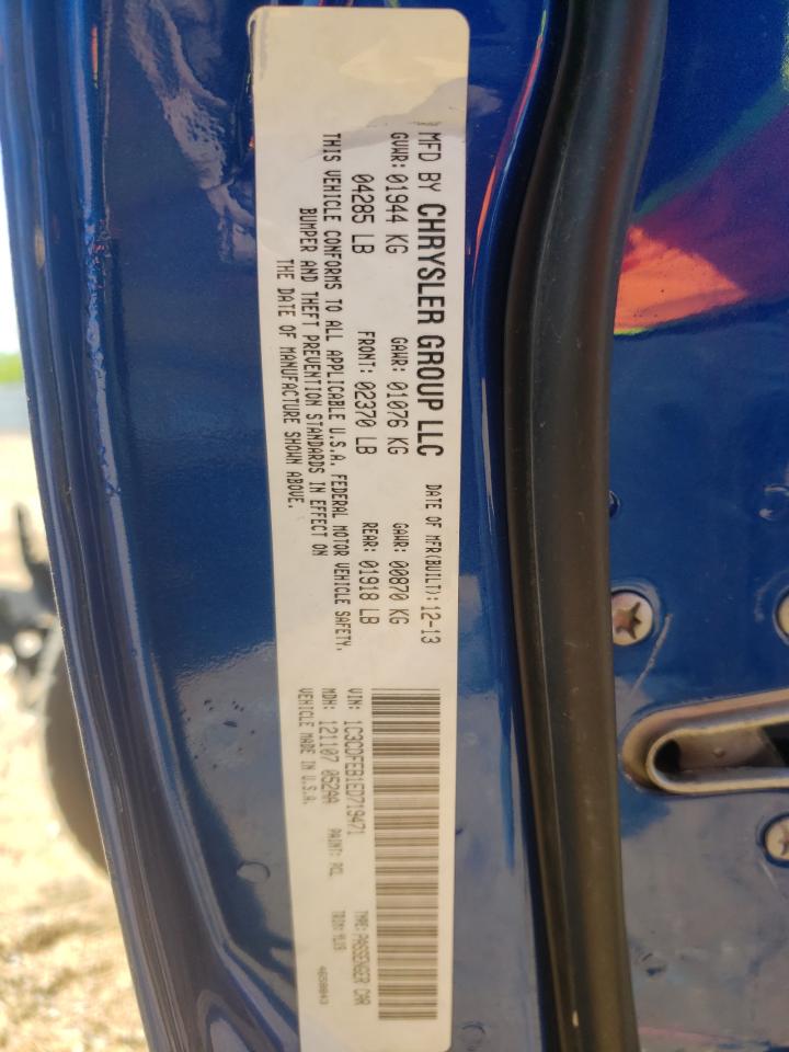 Photo 10 from auction – 2014 DODGE DART GT with VIN 1C3CDFEB1ED719471