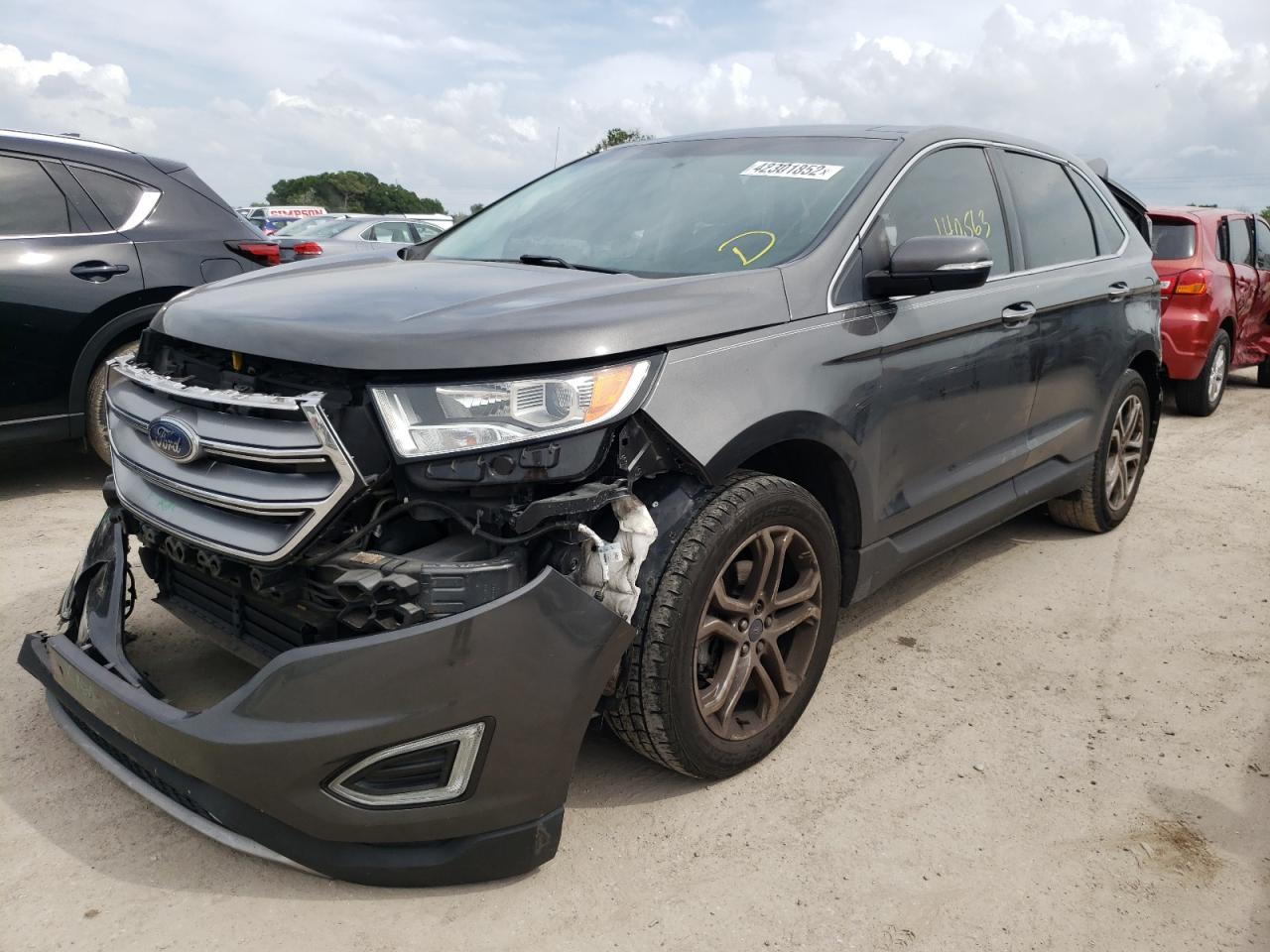 صورة رقم 2 من المزاد - 2016 FORD EDGE TITAN مع VIN 2FMPK3K91GBB42092
