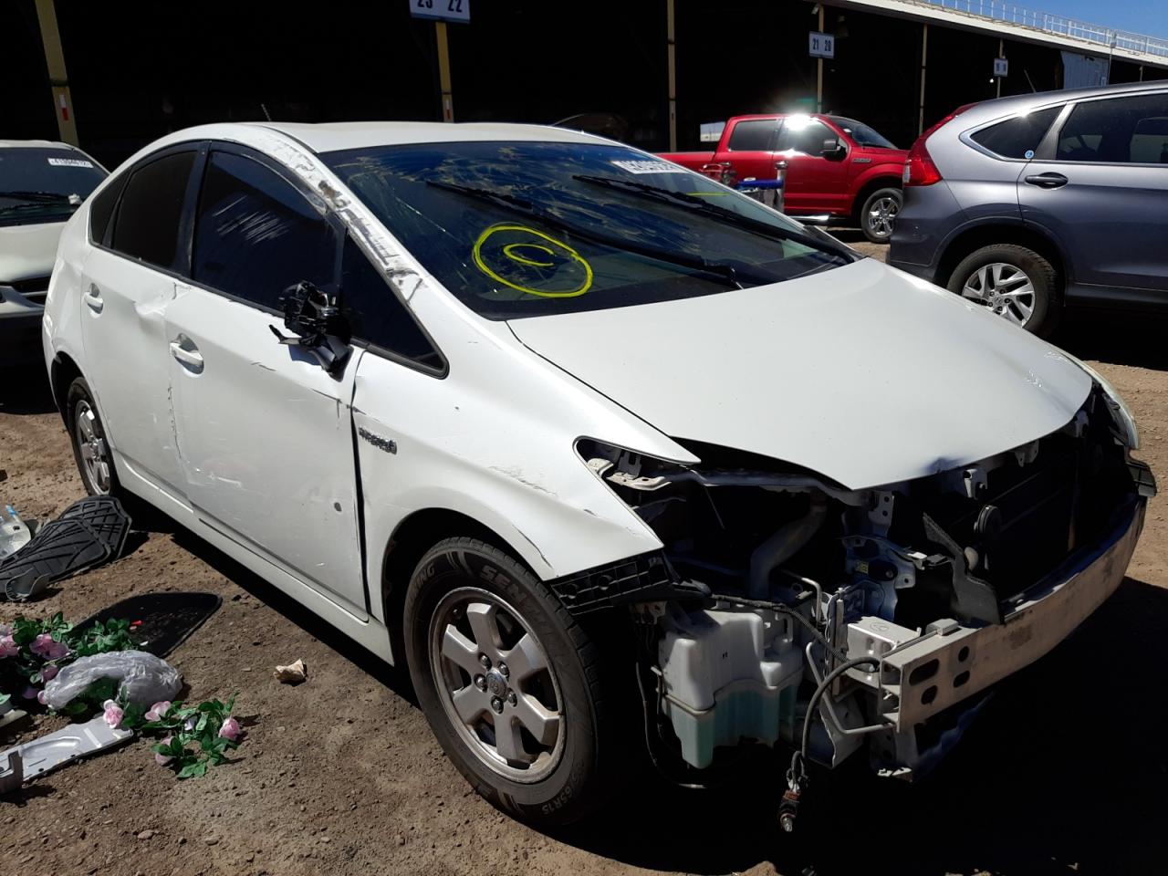 TOYOTA PRIUS 2011 with VIN JTDKN3DU1B0292298 - Photo from auction