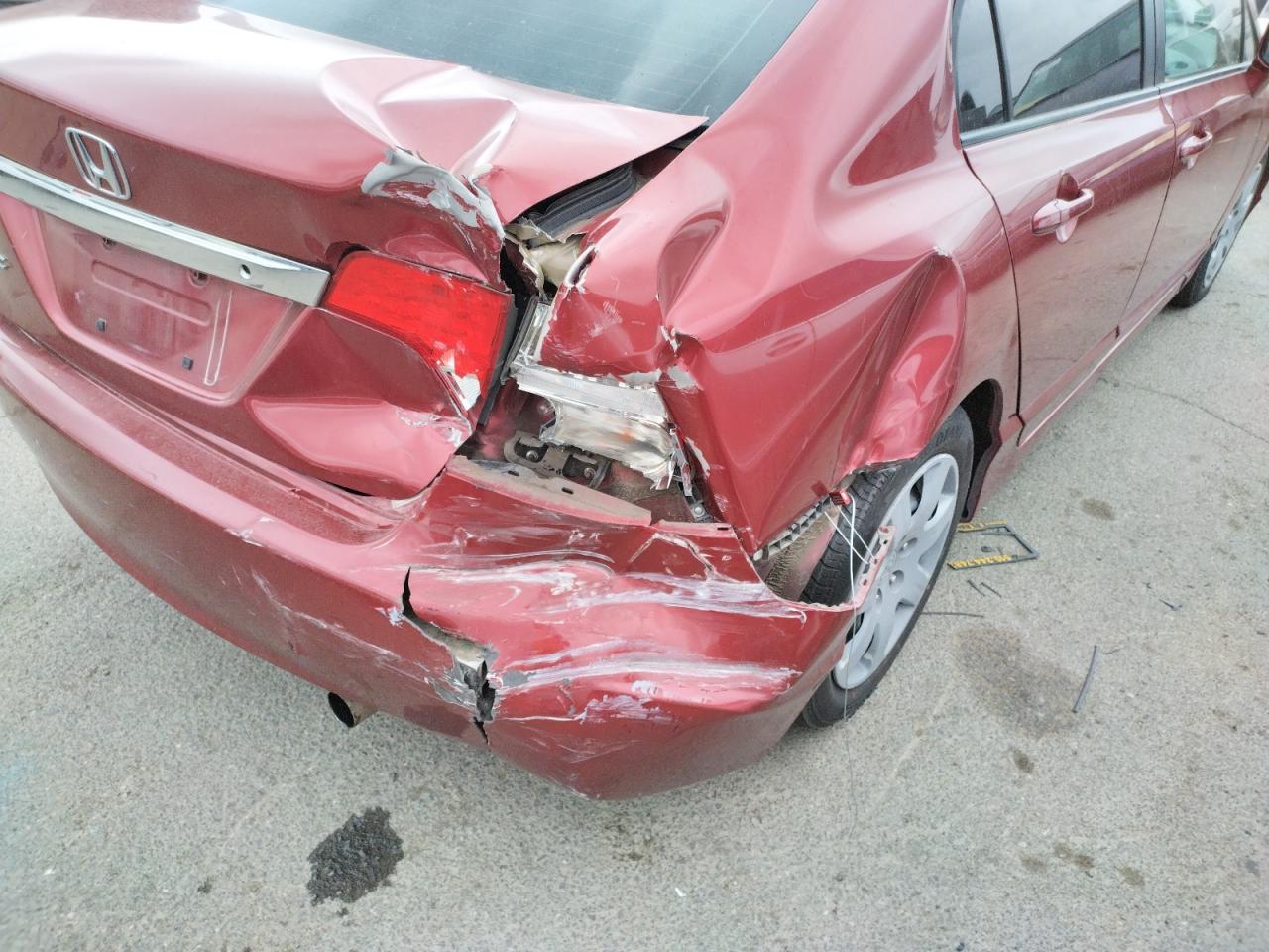 Photo 9 from auction – 2011 HONDA CIVIC LX with VIN 2HGFA1F58BH549770