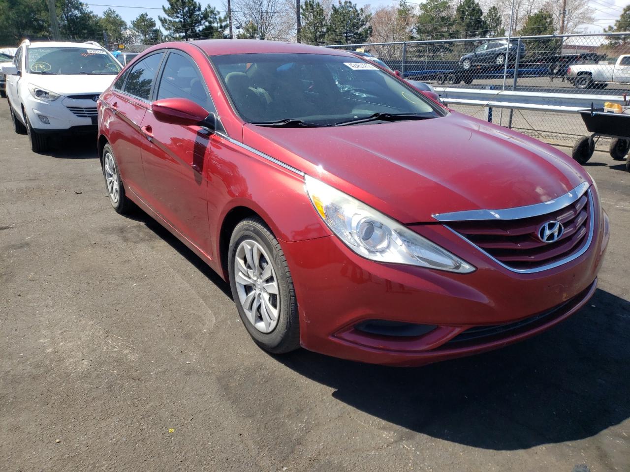 HYUNDAI SONATA GLS 2012 with VIN 5NPEB4AC9CH455789 - Photo from auction